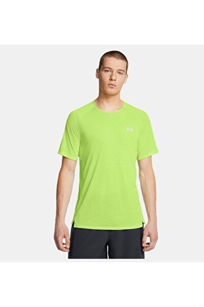 Under Armour Erkek UA Trail Run Kısa Kollu T-shirt 1383239-304