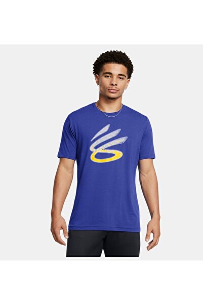 Under Armour Erkek UA Curry Logo Trend T-shirt 1387111-400