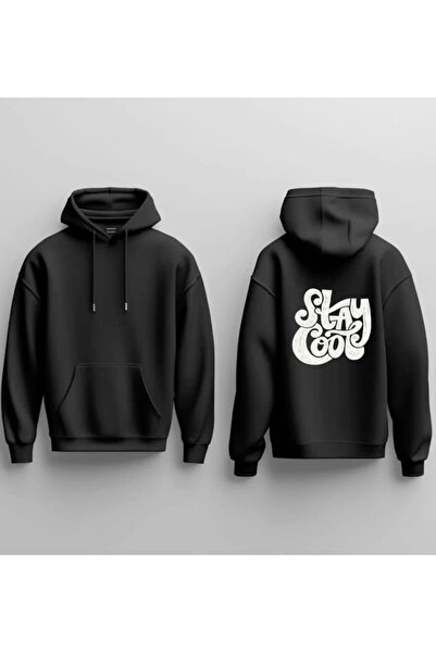 Sebesta Fashion New Season Stay Cool Printed 3 Thread Cotton Hooded Sweatshir...