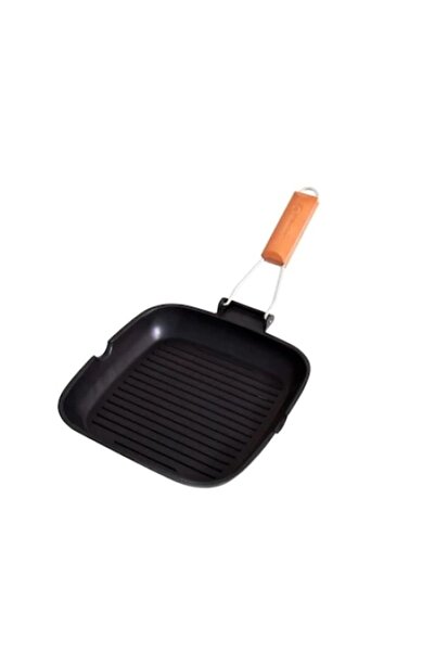 FOXMAG24 grill pan, with glass lid, diameter 24 cm, black