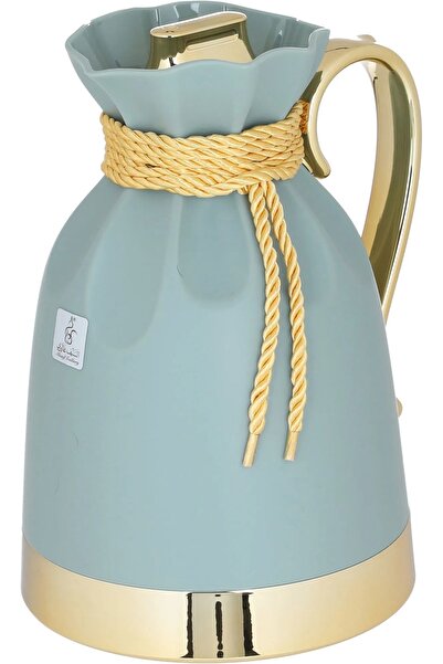 Everest Balqis Thermos, 1 liter, thermal glass inner shell, plastic outer shell - green