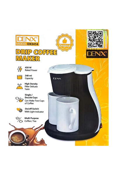 Denx ماكينة القهوة بالتنقيط من دينكس DX3414