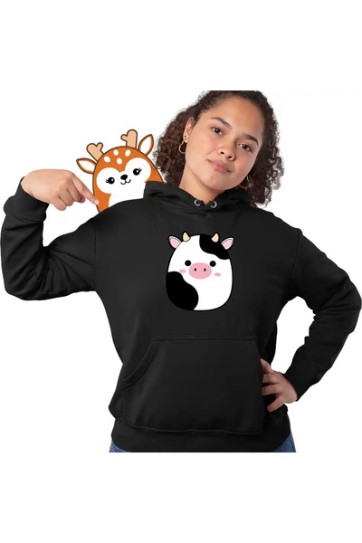 OEM Women's Hoodie Squishmallows Cow Connor