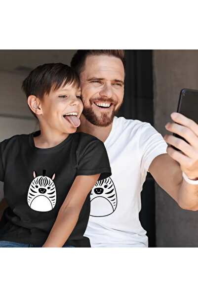 OEM Men's T-Shirt Squishmallows Zebra Africa