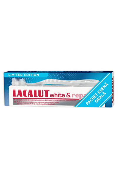lacalut White&Repair Set (pasta 75 ml + periuta)