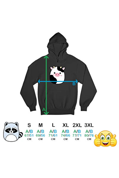 OEM Men's Hoodie Squishmallows Cow Connor