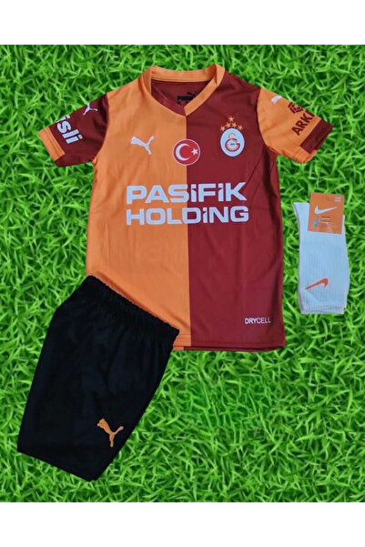 Alaturka Mix g̷a̷l̷a̷t̷s̷a̷r̷a̷y̷2026 Beş yıldızlı İSİMSİZ İç Saha Çocuk Forması 4Lü Set (PASİFİK HOLDİNG)
