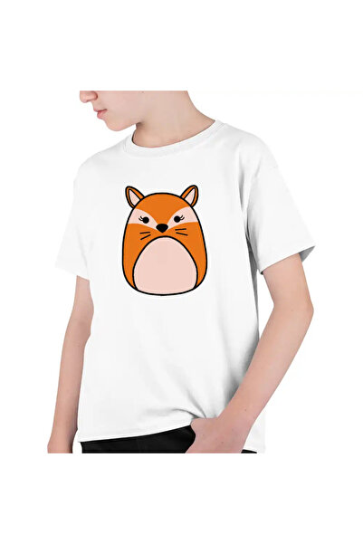OEM Tricou Copii Baieti Squishmallows Squad Vulpe