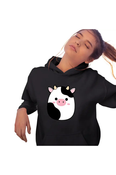 OEM Women's Hoodie Squishmallows Cow Connor