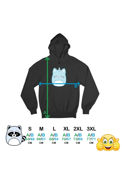 OEM Women's Squishmallows Unicorn Hoodie
