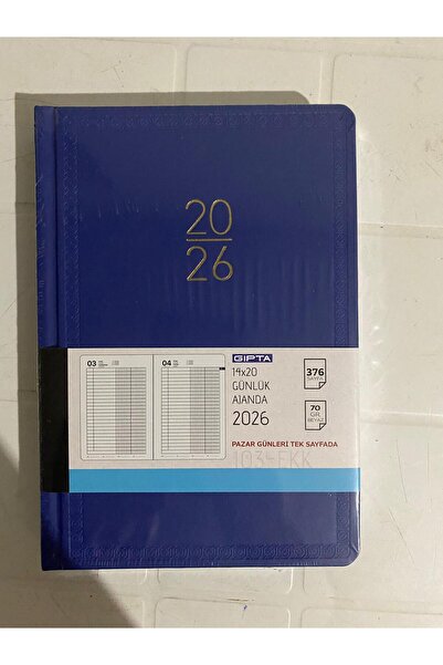 Gıpta Commercial Agenda 14X20 Economic 103-Ekk