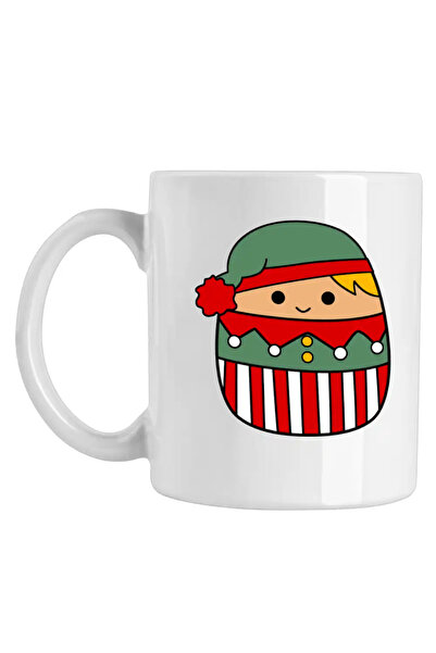 OEM Squishmallows Christmas Elf Mug