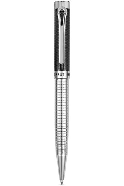 Cerruti 1881 أداة كتابة Zeno سوداء للرجال بحبر أزرق وقبضة ثابتة