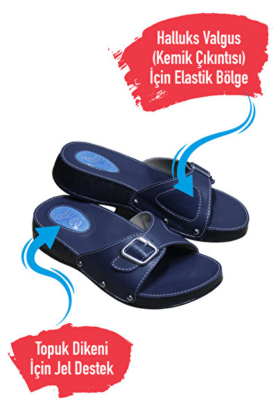 STYLE COMFORT Papuci anatomici pentru hallux valgus și spiniță de călcâi Papuci pentru proeminențe osoase