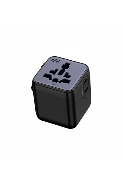 Joda Tour X GaN Multi-Port Travel Wall Charger Black