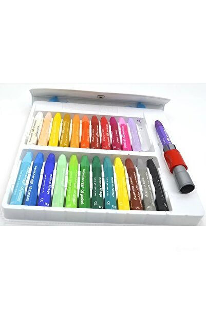 Pensan 24’lü Renkli Pastel Boya Seti – Okul, Hobi ve Sanat Çalışmaları İçin