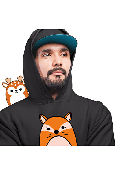 OEM Men's Hoodie Squishmallows Squad Fox