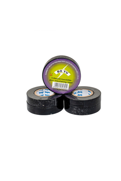 Z-Tools Set 5 bucăți bandă izolatoare pentru fire 0,2×1,7 mm, 20 m negru / ZT...