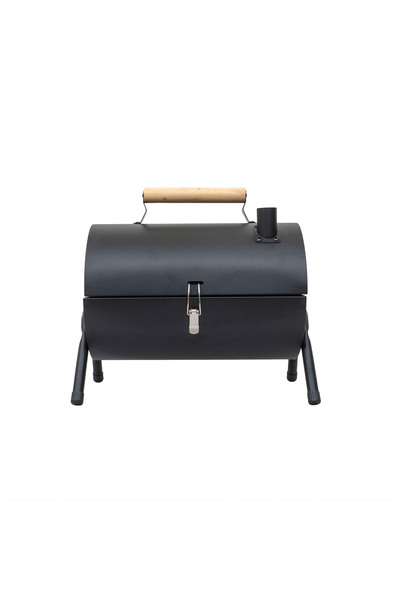 Z-Tools Grill made of metal, cylindrical, with 2 cooking grids, black ZTS8331