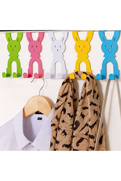 TASAGRAM Colorful Rabbit Hanger Behind the Door