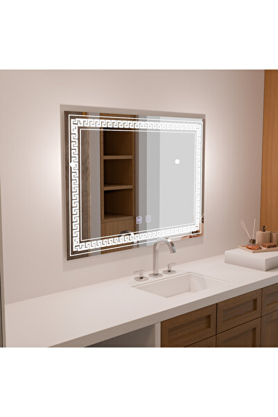 Alessandro DESIGN Oglinda LED Rectangulara 80x60 Touch Volta Sistem Dezaburire