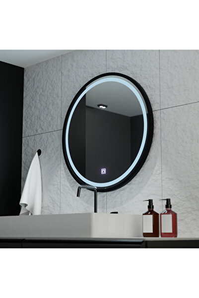 Alessandro DESIGN Oglinda LED Rotunda 80cm Piazza Basic Touch