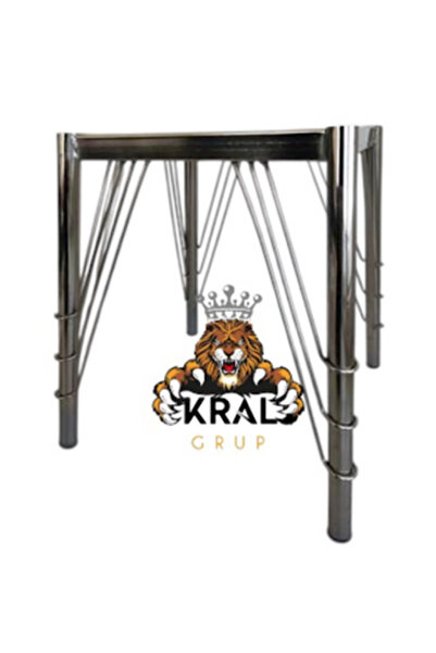 KRAL GRUP HIRDAVAT 40 Cm Sandalye Ayağı, Metal Sandalye Ayağı, Siyah Statik B...