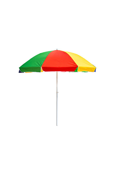 Z-Tools Umbrelă pentru protecție solară multicoloră, diametru 200cm și înălți...