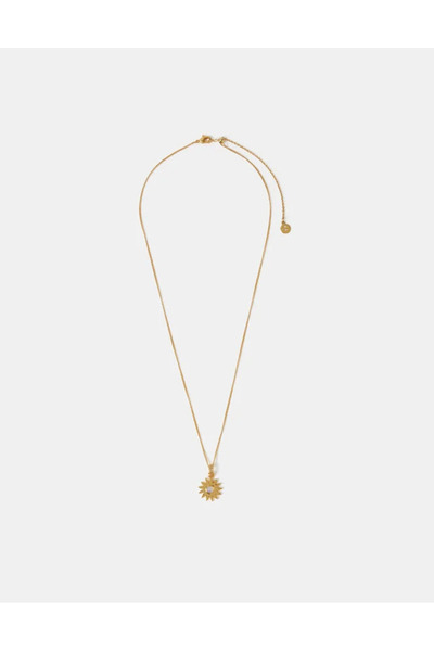 Accessorize Z Güneş Opal Kolye Altın Kaplama