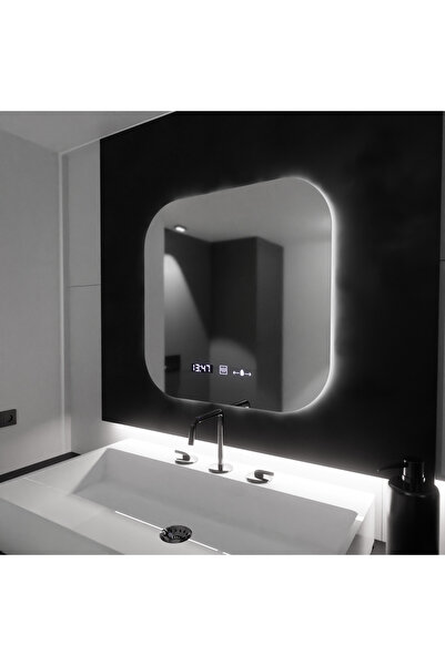 Alessandro DESIGN Oglinda LED Rectangulara 60x60 Aura Riflesso Puro MotionGlow Marcello, Sistem Dezaburire