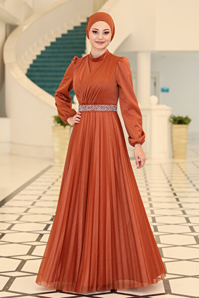 Raika Moda Sparkly Dila Hijab Plus Size Evening Dress