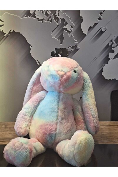 Halley Peluş Oyuncak ÇOK RENKLİ UYKU ARKADAŞI TAVŞAN 60cM