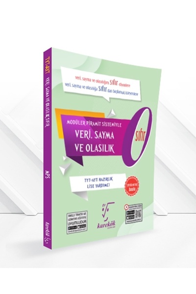 Karekök Yayınları Tyt Ayt Veri Sayma Ve Olasılık Sıfır 0 Konu Anlatımı