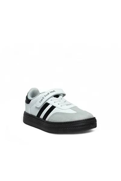 Tuğba Ortopedi 349 Orthopedic Unisex Kids White/Black Sneaker
