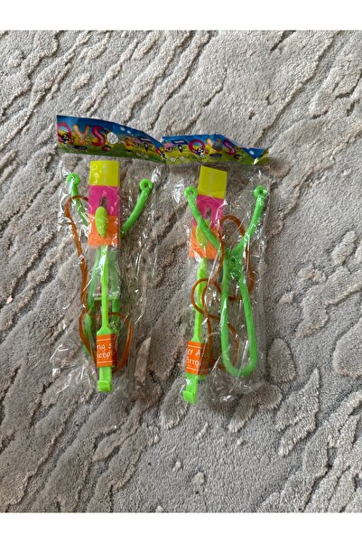 SÜSLÜTASARIM Işıklı uçan sapan oyuncak(1 adet)