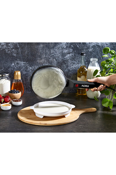 Genel Markalar ZLN7910 Elektrikli Krep Makinesi | 700W | Yapışmaz Yüzey | Otomatik Sıcaklık Kontrolü | BPA Free