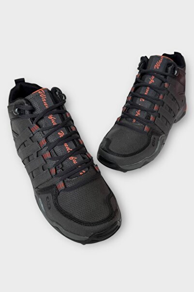 Liger Ανδρικά χειμερινά αθλητικά μποτάκια Trekking ΚΑΤΑΣΚΕΥΑΣΜΕΝΑ - ΠΟΡΤΟΚΑΛΙ