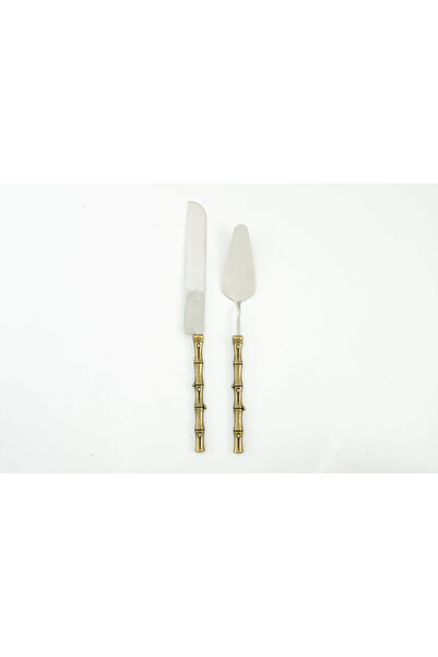 BULUTHOMEAKSESUAR BAMBU 5 PARÇA SERVİS ANTİK