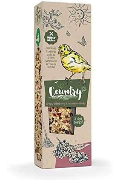 Witte Molen Wet Mullen Country Elderberry & Cranberry Sticks for Canaries 60g