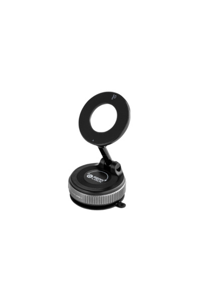 Gearlock جير لوك - حامل هاتف ماج سيف مع قاعدة شفط للسيارة - أسود