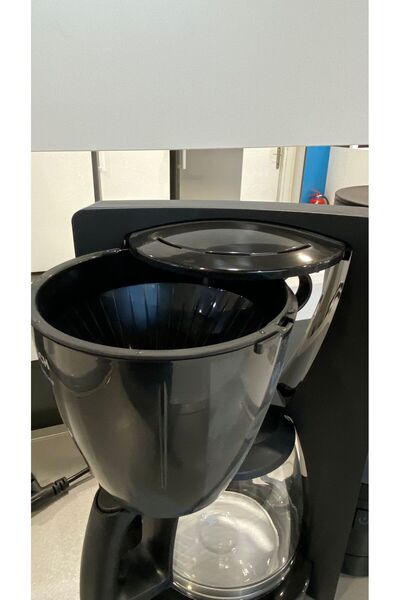 Bosch Filtre Kahve Makinesi Siyah Cam Demlik Kağıt Filtreli Aroma Tutma Ayarlanabilir Sıcak Tutma
