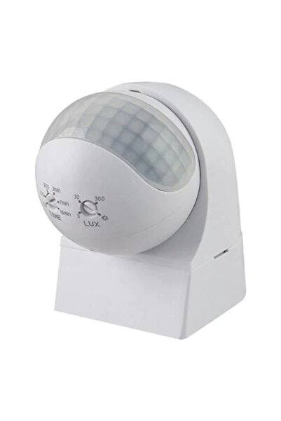 Horoz Senzor de mișcare Tucson, distanță de detecție 12 m, alb, 220-240 V, IP44 EXT088-001-0009