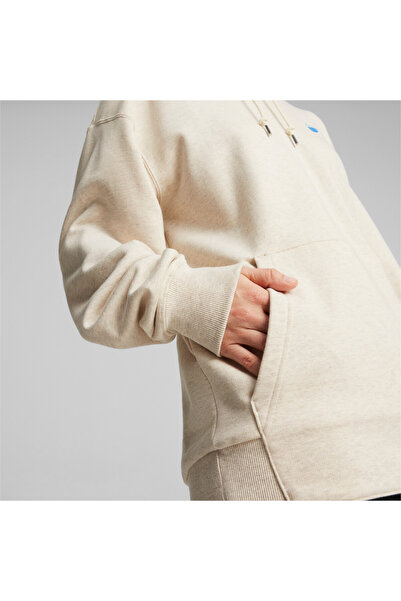 Puma Mens DOWNTOWN 180 Hoodie - Brown