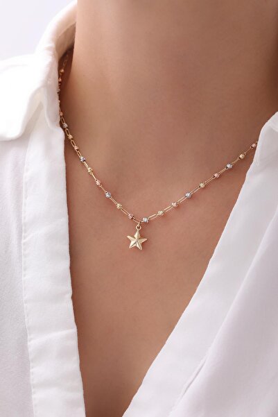 Tufanlar Kuyumculuk 14 Ayar Dorikalı Yıldız Altın Set