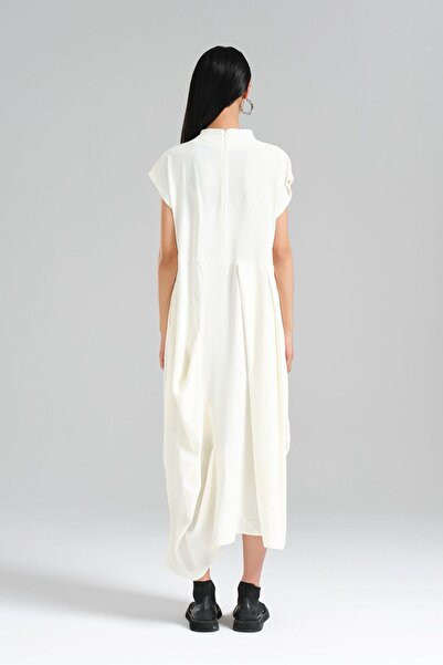 tw3 Women's Judge Collar Design Dress