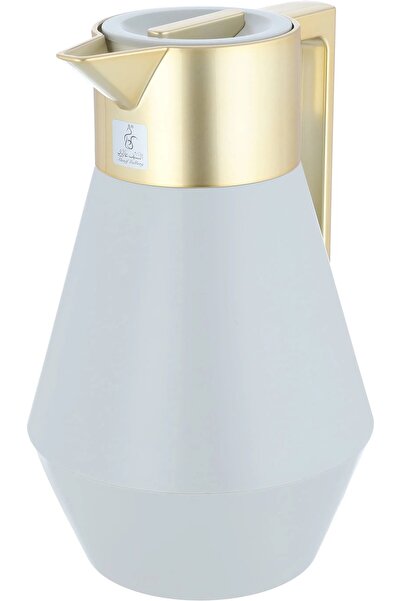 Everest Lydia Thermos, 1 liter, thermal glass inner shell, plastic outer shell - white