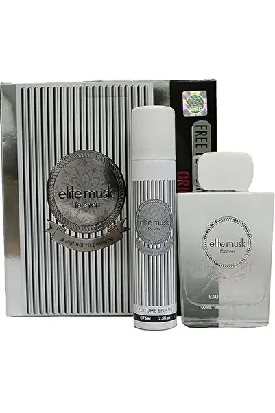 Elite Musk Forever EDP + Parfum Splash 75 ml
