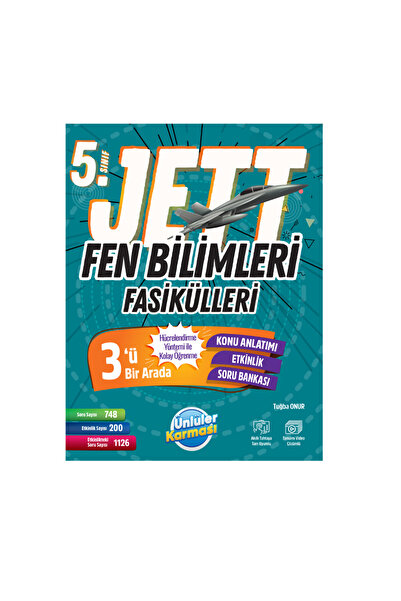 Bes Yayınları 5. Sınıf JETT Fen ve Sosyal Bilgiler Fasikülleri ( 2025- 2026