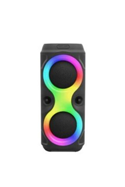 abnturk 5 Mod Işıklı 38cm Hoparlör Usb Şarjlı Bluetooth Bağlantılı Taşınabili...