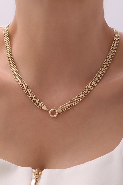 Tufanlar Kuyumculuk 14 Ayar Viyana Altın Zincir Set